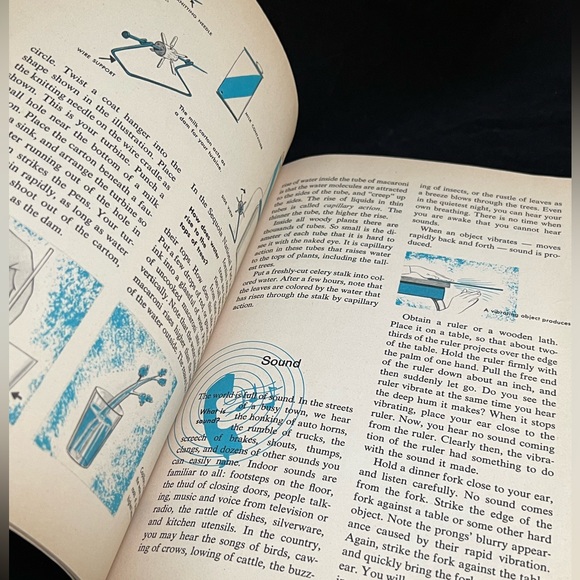 VTG 1971 Science Experiments activity book - The How and Why Wonder Book - Picture 4 of 8